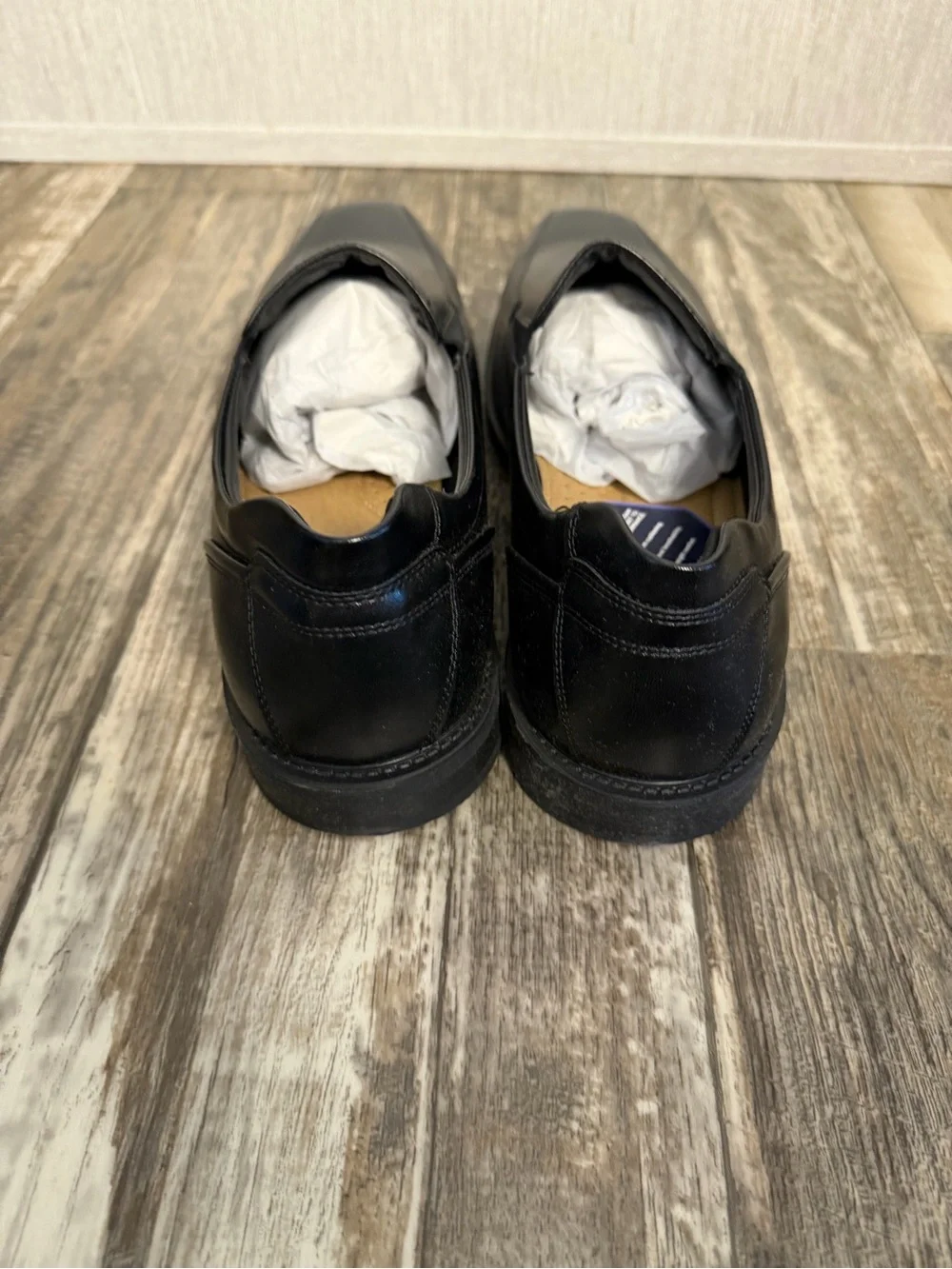 Black Slip-On Dress Shoe for Men Size 13